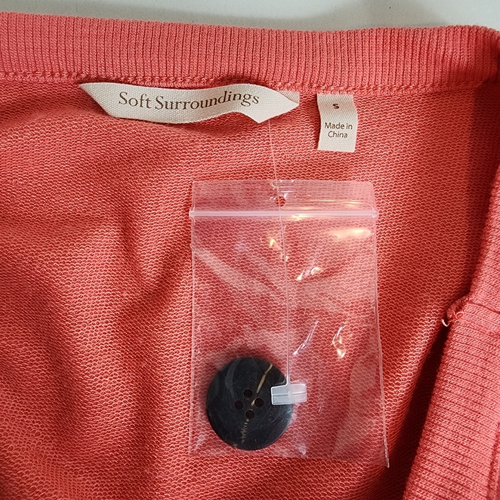 SOFT SURROUNDINGS Minimalist Essentials Basic Cozy Blouse Top - Picture 4 of 8